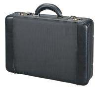Alassio Aktenkoffer Modica 45039 – Lederimitat, herausnehmbare Laptoptasche, schwarz