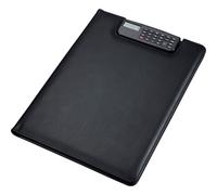 Alassio Schreibmappe BRESCIA, A4, schwarz, mit Klemmbrettrechner