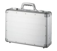 Jüscha Attachè-Laptopkoffer »KLICKFix« grau, 45.5x33.5x13.5 cm