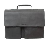 Jüscha Businesstasche District, 30x41x14cm, Leder, dunkelgrau - 47260