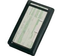Alassio Reiseorganizer RFID Document Safe 22,5x13x3cm Leder schwarz