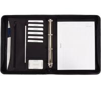 JÜSCHA Ringbuchmappe Office Set 4-teilig sw ausgestattet mit: Ringbuchmappe,