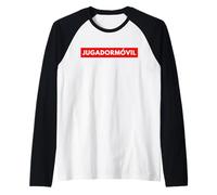 Jugador Movil - Mobile Gamer Spanish Espanol Gift for Gamer Raglan