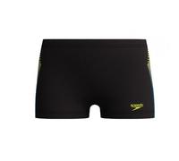 Jugend Badehose Boys Panel Aquashort Textilgröße: 140 schwarz-hyper gelb
