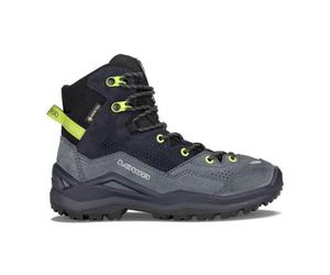 Jugend Wanderschuh Lowa Wandax GTX MID Jr 2026 Schuhgröße: EUR 37 dunkelpetrol-limone