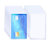 JUGUTA 12 X Scheckkartenhülle Ec Karten Schutzhülle Zum Schutz Ihrer Bankkarten Kreditkarten Usw. Für Ihre Geldbörse