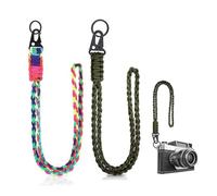 JUGUTA 2 Stück Paracord Schlüsselanhänger Paracord Lanyard Schlüsselband Umhängeband Lang Neck Lanyard Schlüsselanhänger Schlüsselband Mit Karabiner Für Schlüssel Ausweis Handy Kamera