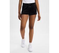Juicy Couture Velour Track Short in Gr. M in Schwarz