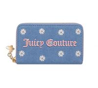 Juicy Couture Daisy for Juicy Essential Geldbörse mit umlaufendem Reißverschluss, Denim/Hellrosa, One Size, Geldbörse mit umlaufendem Reißverschluss