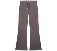 Juicy Couture Damen Apollo Low Rise Pants-Jersey Trainingshose Sweathose für Sport Freizeit Fitness mit Tunnelzug in versch. Farben Lässige Hose, TOP HAT, S