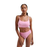 Juicy Couture Damen Diamante Bralette & Brief Unterwäsche bügellosem BH und Slip für Sport Freiteit u. Fitness in versch. Farben Dessous-Set, Begonia PINK, Standard