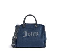 Juicy Couture Iris Velvet M Handtasche dunkelblau, Samt, Damen