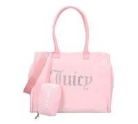 Juicy Couture Iris Velvet Rhinestones Shopper Tasche 33 cm rosa
