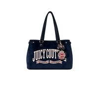 Juicy Couture University Tote Schultertasche in Regal Blue