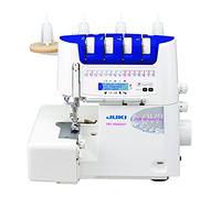 JUKI Overlockmaschine mit automatischem Einfädeln und Nadeln, Metall, weiß, 33 x 28 x 31 cm