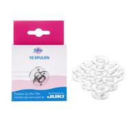 Juki Spulen für Juki DX, NX, G, H Serie (20 x 11 mm/ transparent/ 10 Stk.)