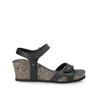 Sandale Panama Jack Julia Basics B1 Napa Grass Negro Schwarz Damen-Schuhgröße 37