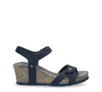 Sandalette Panama Jack Julia Basics B10 Nobuck Navy Damen-Schuhgröße 38
