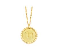 Julie Julsen Anhänger mit Kette 925/- Sterling Silber ohne gelb vergoldet Damen