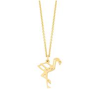 Julie Julsen Damen Anhänger mit Kette 925/- Sterling Silber 40cm Glänzend gold 148250041