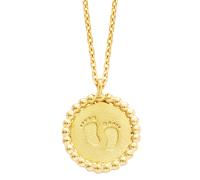 Julie Julsen Anhänger mit Kette 925/- Sterling Silber ohne gelb vergoldet Damen