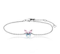 Julie Julsen Armband - BUTTERFLY KIDS - JJKBR34457-2S silber