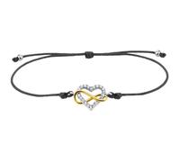 Julie Julsen Armband - INFINITY - JJBR34150SG schwarz