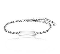 Julie Julsen Armband - Panzerarmband KIDS - JJKBR34458-2S silber