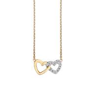 Julie Julsen Collier 925/- Sterling Silber Zirkonia weiß 42cm Damen