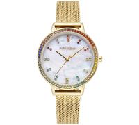 Julie Julsen Damenuhr Edelstahl Quarzwerk gelb vergoldet Damen
