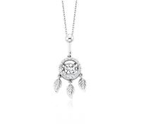 Julie Julsen Halskette - Dancing Stone FLYING LEAVES - JJDNE01291.1 silber