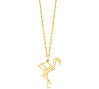 Julie Julsen Damen Anhänger mit Kette 925/- Sterling Silber 40cm Glänzend gold 148250041