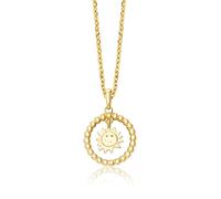 Julie Julsen Halskette - SMILING SUN - JJNE01180.3 gold