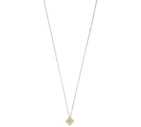 Julie Julsen JJDNE0917.3 Damen Collier Bewegte Steine Silber 925 Bicolor 42 cm
