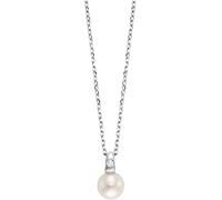 Julie Julsen JJNE06-6S Damen Collier Sterling-Silber 925 Silber weiß Perlen 43 cm
