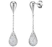 Julie Julsen Ohrringe JJER33849S Damen Ohrstecker Sterling-Silber 925 Silber weiß Zirkonia