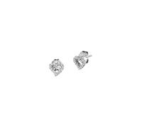 Julie Julsen - Ohrstecker 925/- Sterling Silber Zirkonia weiß Ohrringe 1 ct Weiss Damen