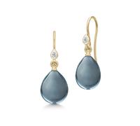 Julie Sandlau Prima Ballerina Ohrringe Silber Vergoldet HKS548GDLBCRCZ - Damen