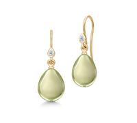 Julie Sandlau Prime Ballerina Ohrringe Silber Vergoldet HKS548GDOLCRCZ - Damen - 925 Sterlingsilber