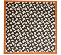 Julunar Satin-Kopftuch für Damen, seidenähnlich , großer Haarschal, 90 cm, quadratisch, Seiden-Haarwickel zum Schlafen, mit Geschenkverpackung, Large