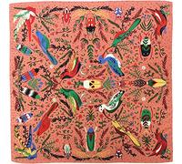 Julunar, Seidenähnliches Kopftuch für Damen, groß, Haartuch, 89 cm, quadratisches Seiden-Haartuch zum Schlafen, inkl. Geschenkverpackung, Large