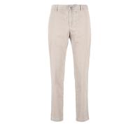 Alberto Slim Fit Cordhose Light Beige, Einfarbig