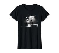 Jump Eddie Van Halen Live Rainbow Theatre von Simon Fowler T-Shirt, Damen, Schwarz, XS