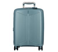 Jump Evae 4 Rollen Kabinentrolley 55 cm mit Dehnfalte light blue (TAS037946)