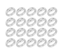 Jump Rings Jewellery Making 20 Pieces - Copper Craft Rings | Handmade Jewelry Repair Supplies, Portable Findings For Earrings Necklaces Bracelets Keychains Keychains DIY Projects