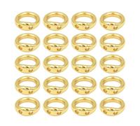 Jump Rings Jewellery Making 20 Pieces - Copper Craft Rings | Handmade Jewelry Repair Supplies, Portable Findings For Earrings Necklaces Bracelets Keychains Keychains DIY Projects