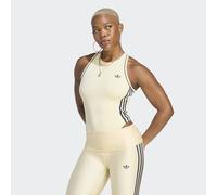 Jumpsuit ADIDAS PERFORMANCE "ADIDAS ORIGINALS SPORTBODY", Damen, Gr. L, N-Gr, warm vanilla, Obermaterial: 79% Polyester, 21% Elasthan, Rundhals, Overalls Jumpsuit (13912147-L) warm vanilla