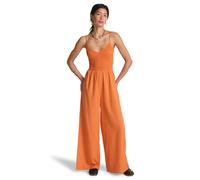 Jumpsuit BILLABONG "To The Moon", Damen, Gr. L, US-Größen, bright orange, Obermaterial: 60% Walkfrottier, 40% Viskose;, Overalls Jumpsuit (17567867-L) bright orange