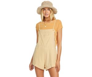 Jumpsuit BILLABONG "Wild Pursuit", Damen, Gr. S, US-Größen, khaki, Obermaterial:60% Walkfrottier, 40% Viskose;, Overalls Jumpsuit (30292150-S) khaki