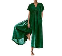 Jumpsuit Damen Elegant Festlich, Overall Einteiler Playsuit Sommer Kleidung Sportlich Anzug Hosenanzug Hochzeitsgast Jumpsuits Romper Business Outfit Komplett Festlicher Jumpsuit Damen